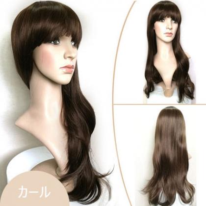 人気通販ロング ストレート＆カール フル ウィッグ